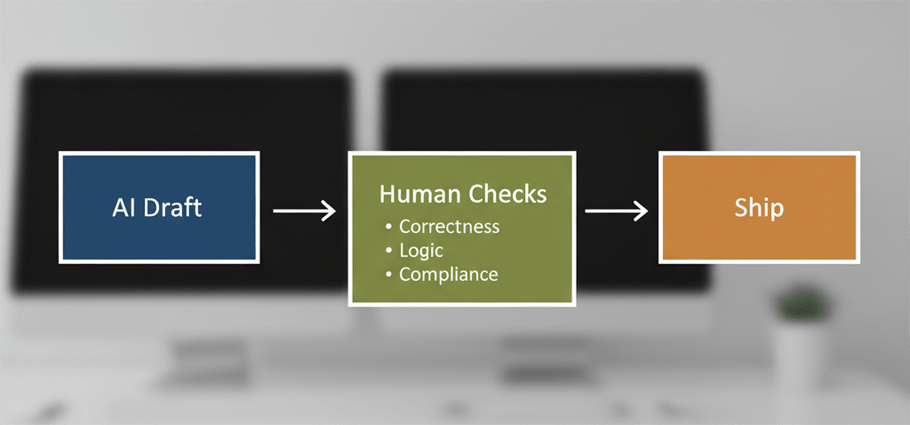 AI code passing human review gates before production.
