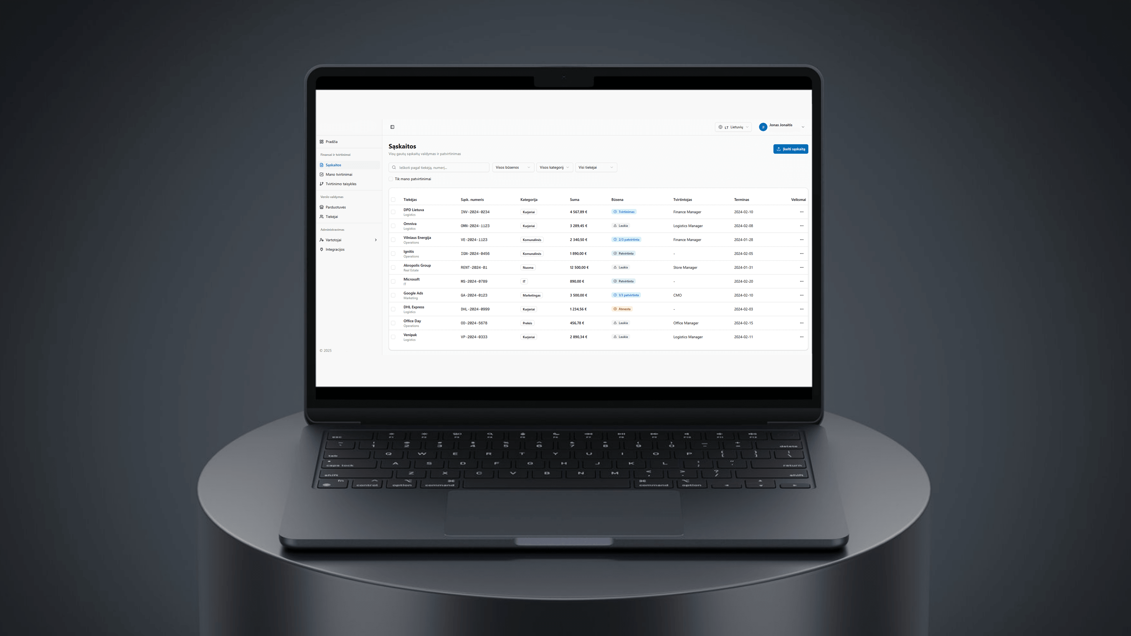 mygom invoices