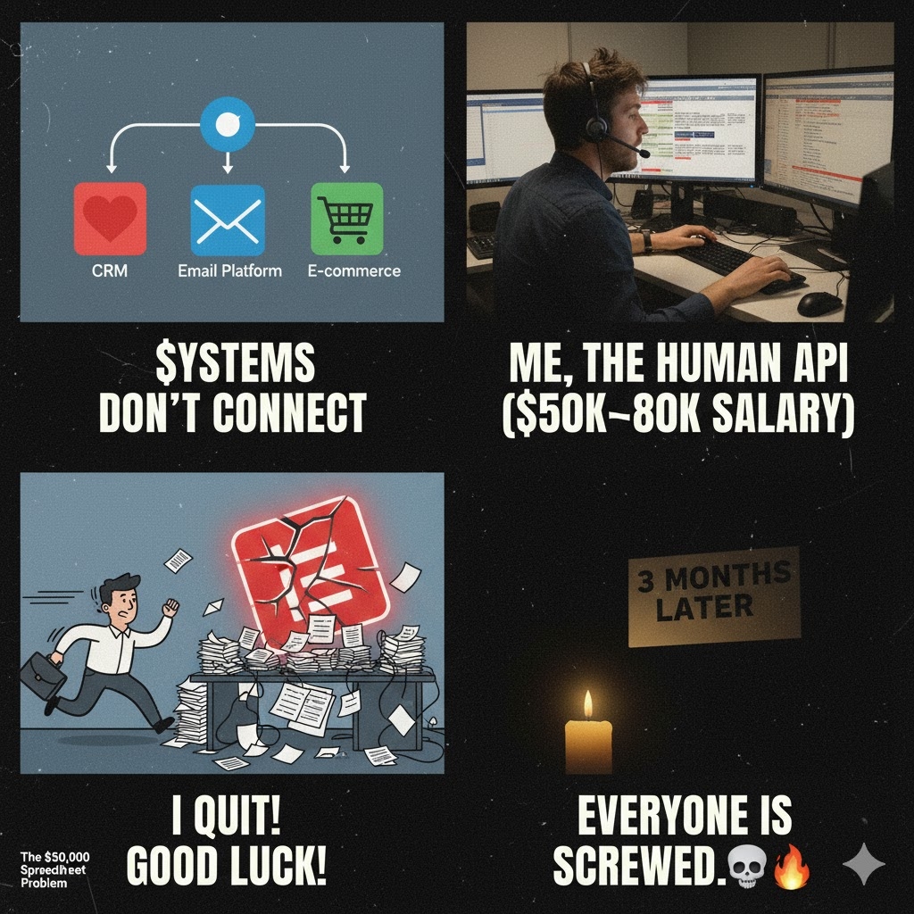 50 000$ Spreadsheet problem meme