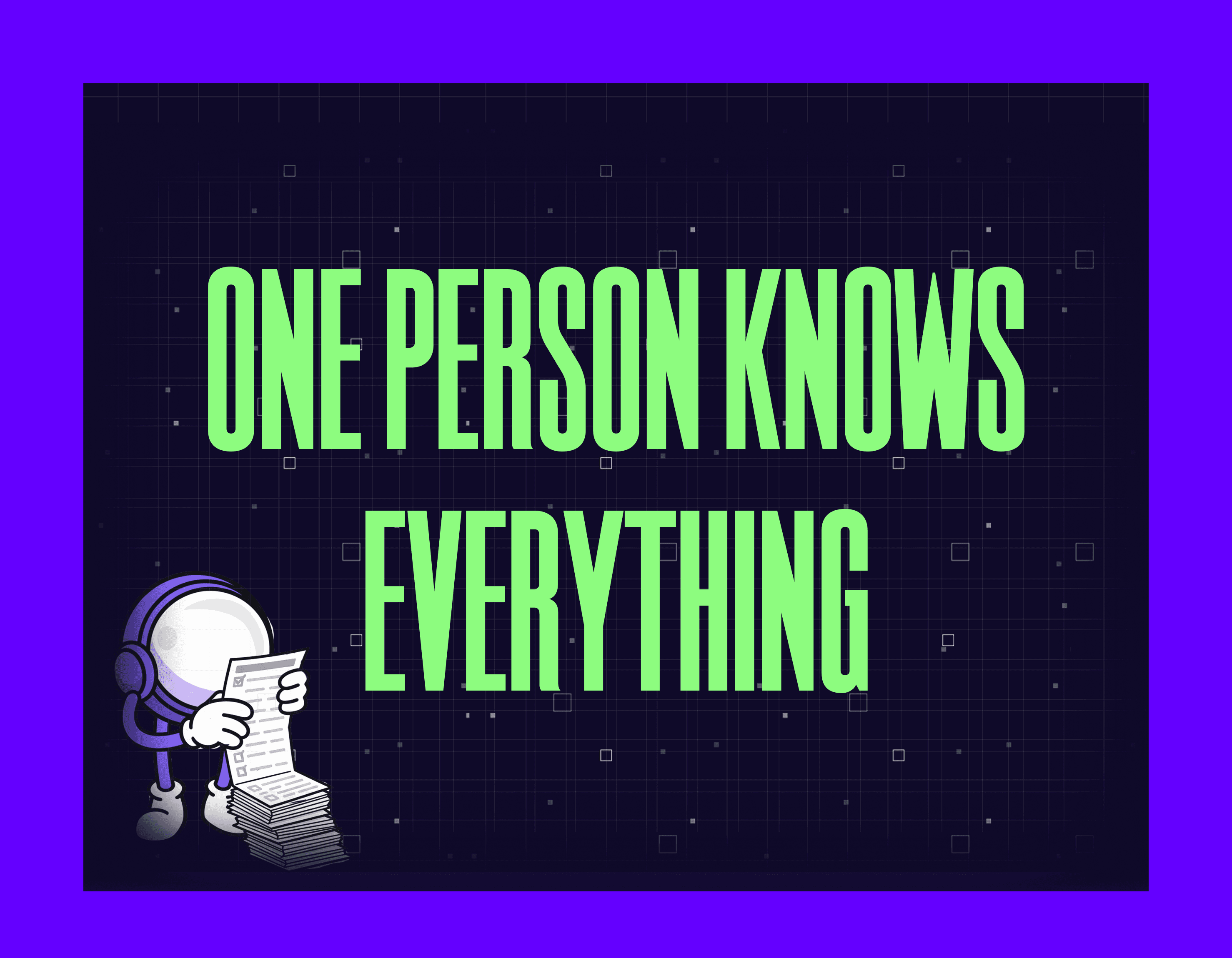 One Person Knows Everything Mygom Guide