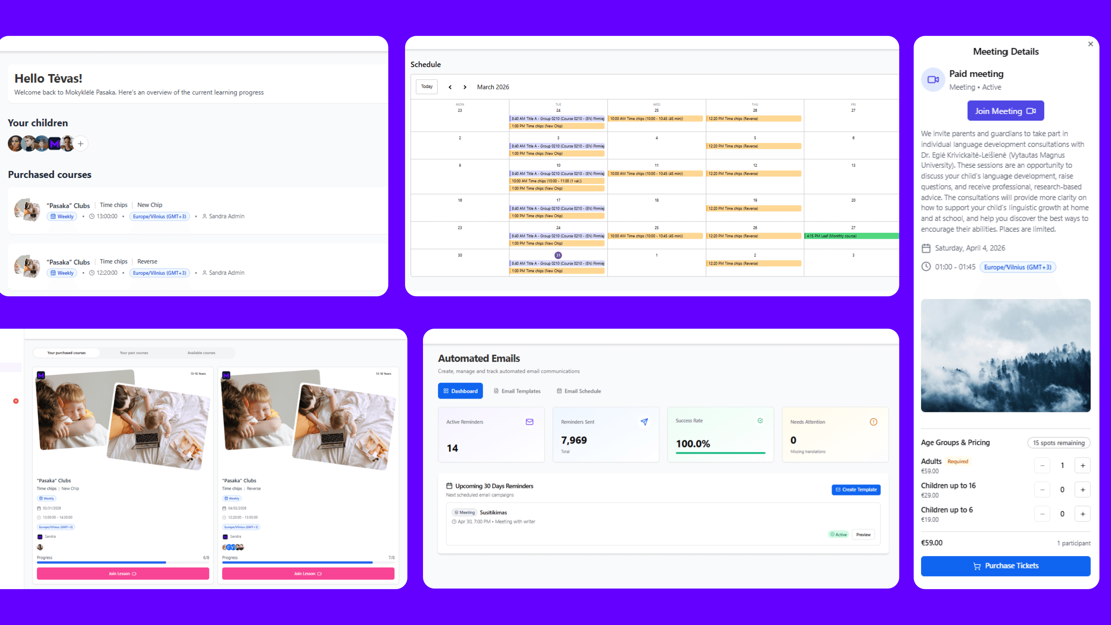 Platform for Language Education Mygom