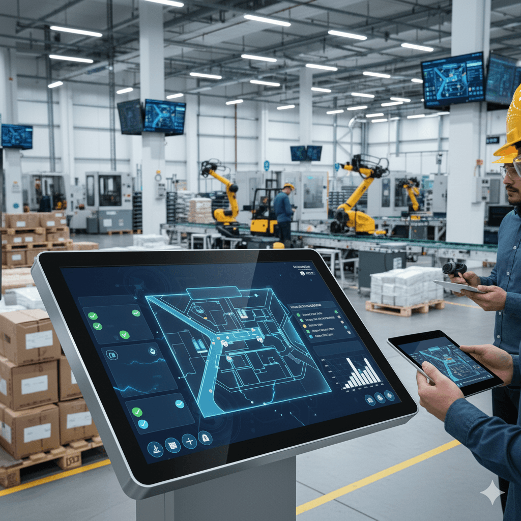 REAL-TIME RESOURCE TRACKING FOR SMARTER PRODUCTION