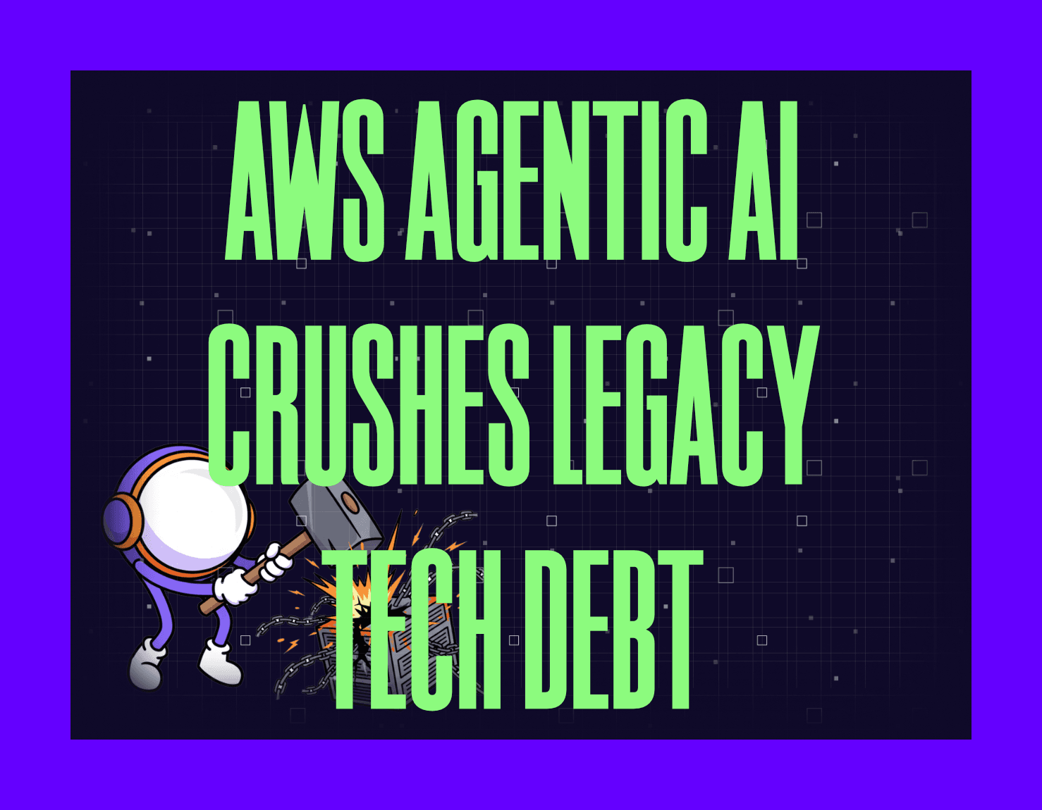 aws agentic ai crushes legacy tech debt mygom insights