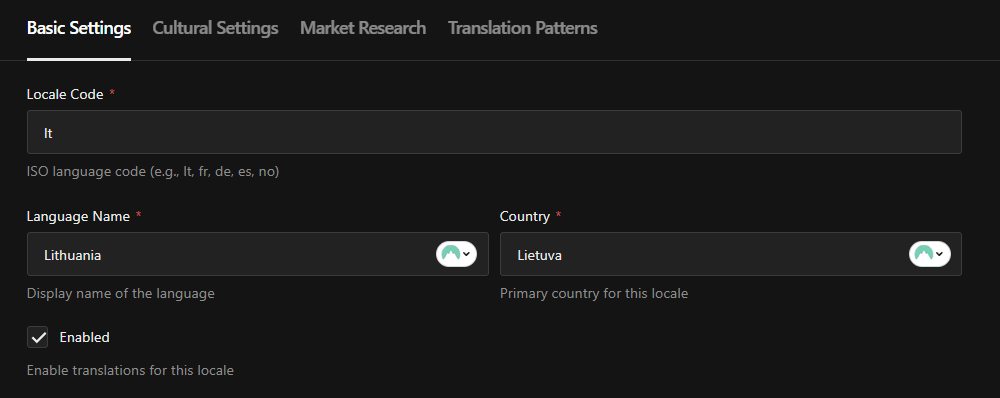 payload cms locale settings